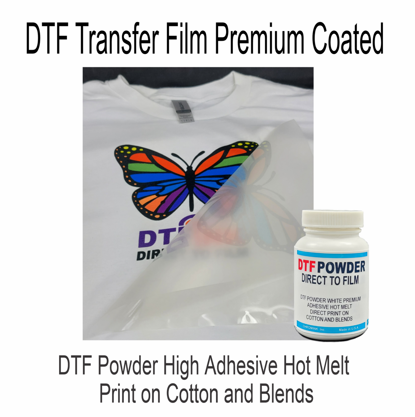 Epson Printer with DTF ink plus Heat Press 12"x15" T-Shirt Maker Start KIT
