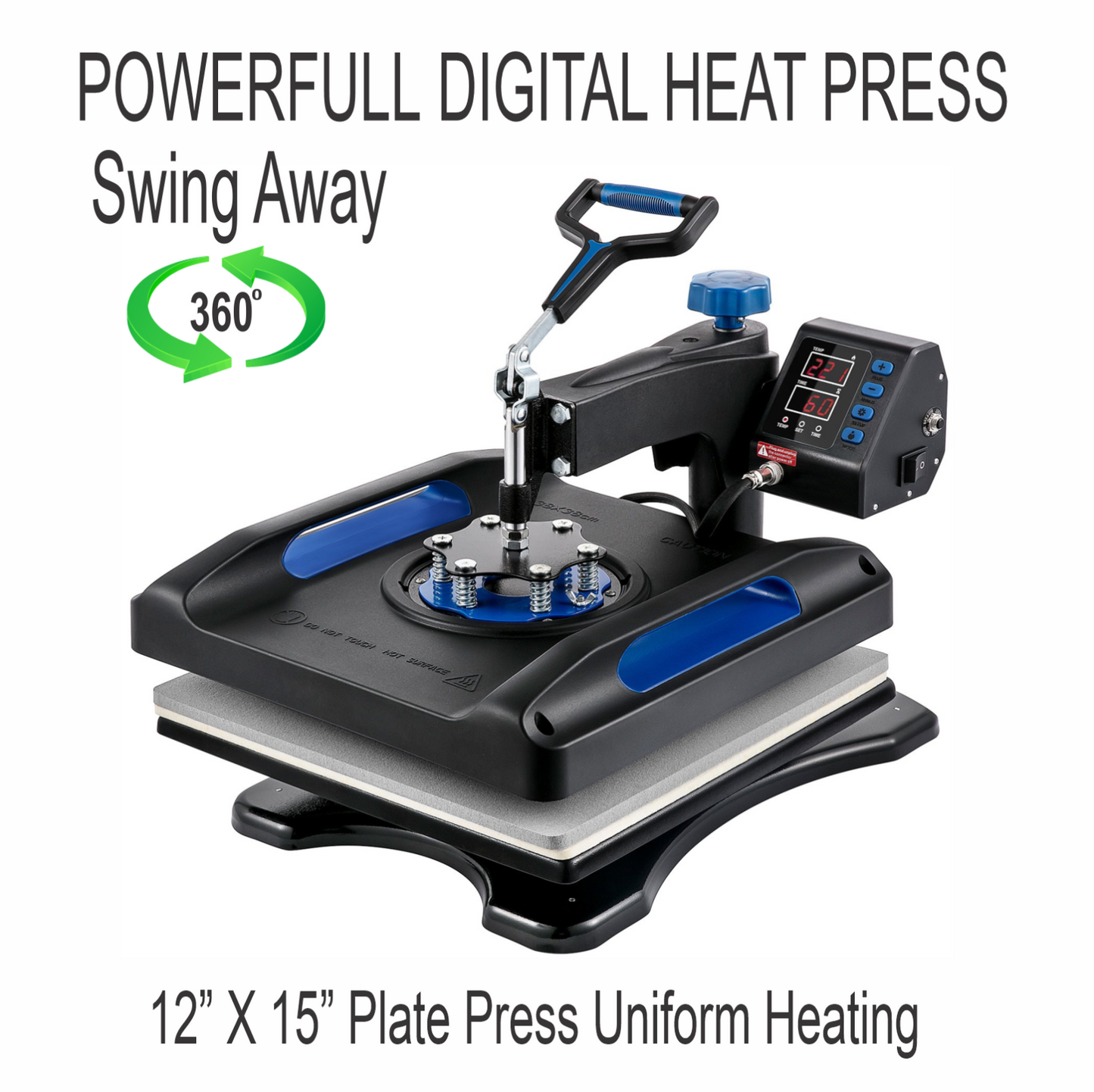 Epson Printer with DTF ink plus Heat Press 12"x15" T-Shirt Maker Start KIT