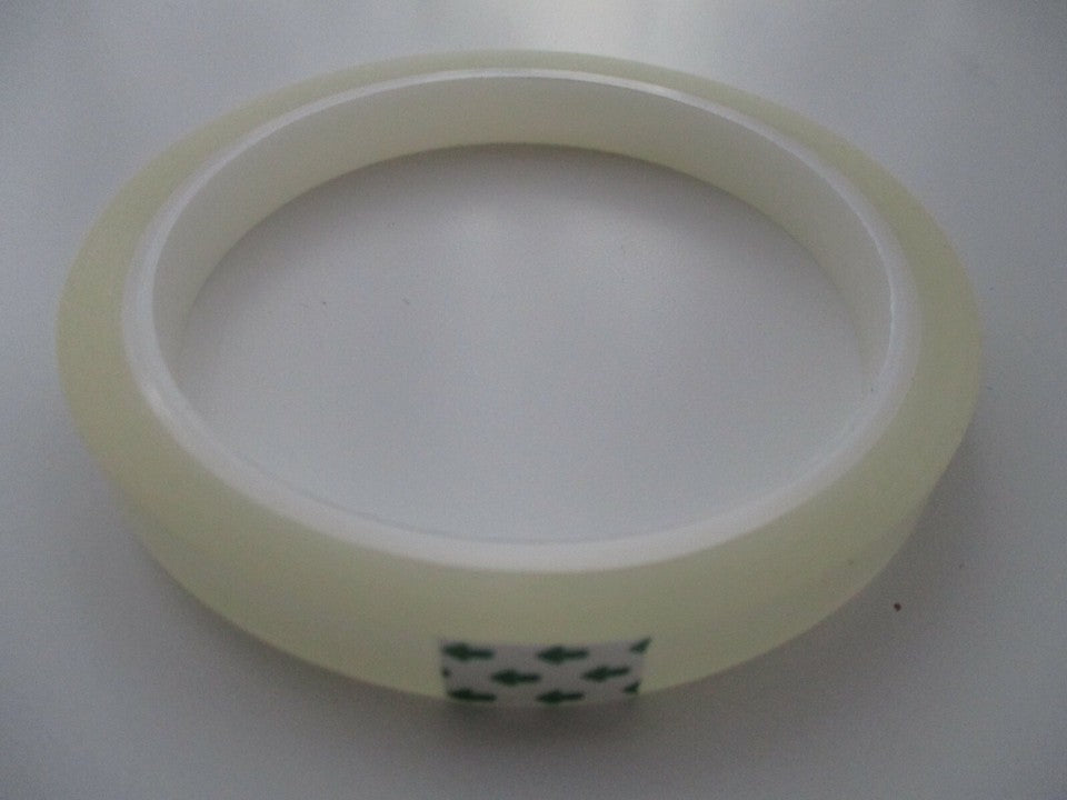 2 HEAT RESISTANT THERMAL TAPE FOR SUBLIMATION PRESS TRANSFER 0.5 IN Clear.