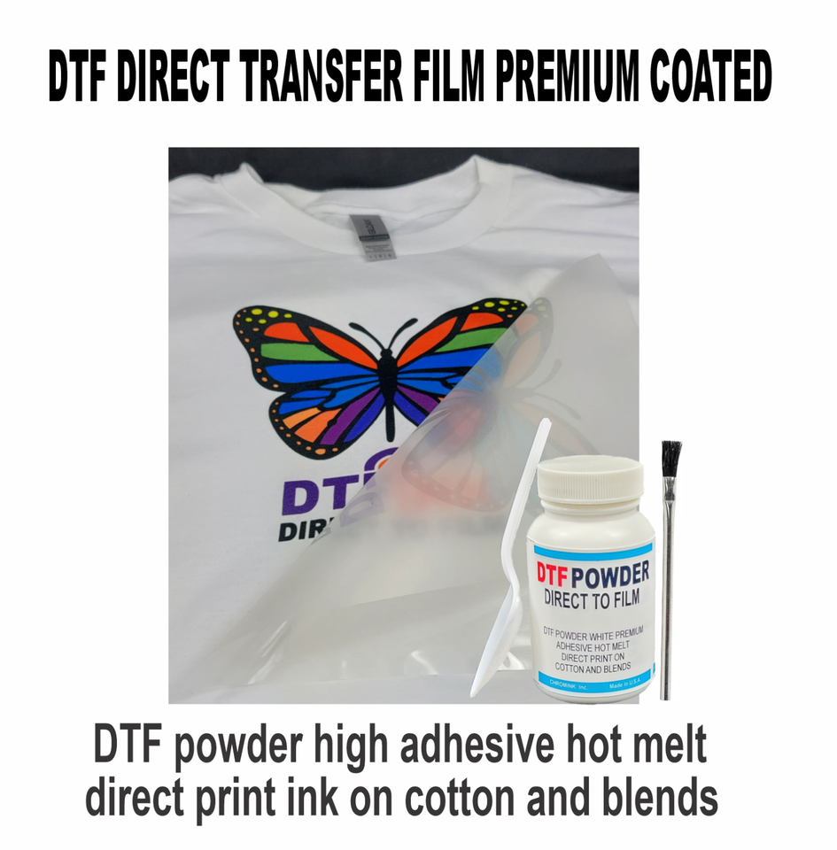 Epson Printer with DTF ink Heat Transfer Print T-Shirt Marker Start Bundle