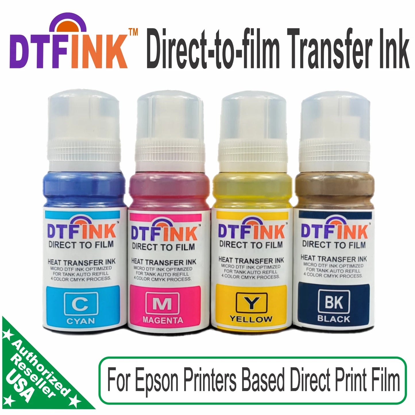 DTF Ink Heat Transfer Direct to Film fit for Epson ET2400 ET2800 ET2803 ET2850