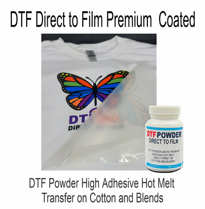 Epson Printer with DTF Ink Heat Transfer Full-Color T-Shirt Prints Start Bundle