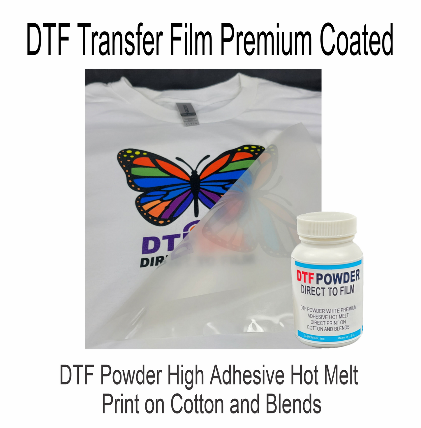 DTF Ink ET Epson Printer for Heat Transfer Printing T-Shirt Make Start Bundle