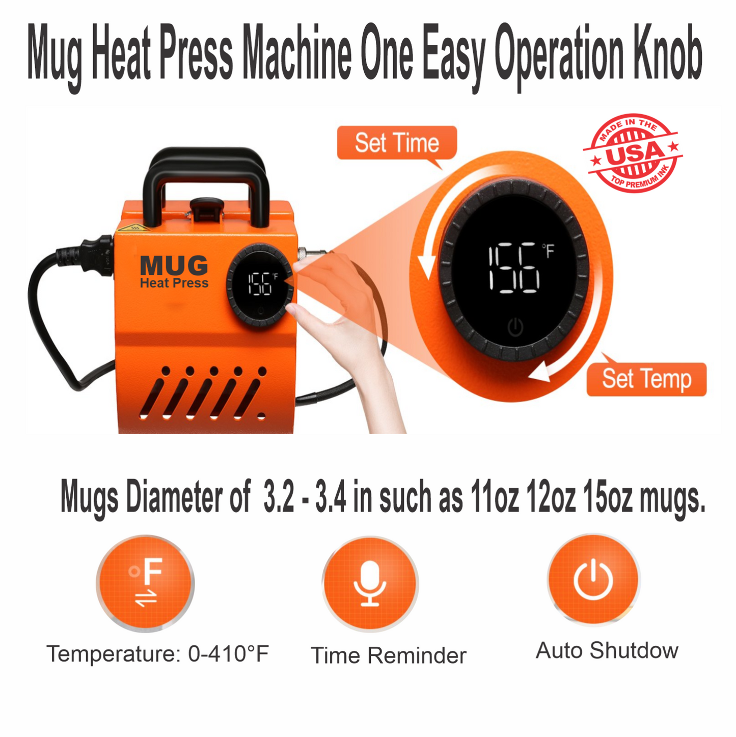 Epson Printer with Sublimation ink Print 3D Mug Heat Press Machine Start Kit