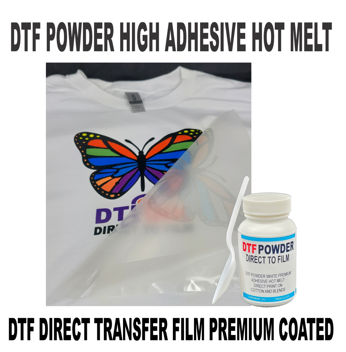 DTF Film US A3 Heat Transfer Cotton Sheets Hot Peel for DTF Epson Inkjet Printer