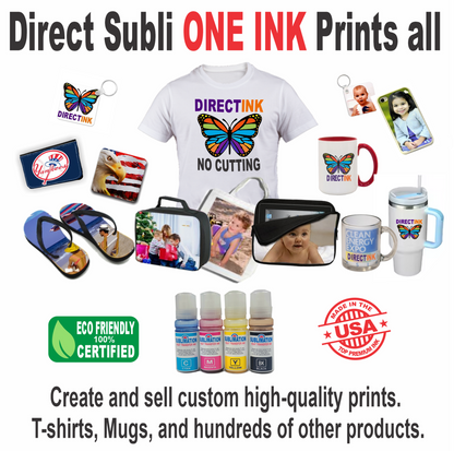 Et Epson Printer with Sublimation Ink for Printing T-shirt, Mug, Caps, Glass..